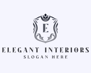 Luxury Ornamental Crest logo design