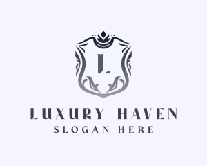 Luxury Ornamental Crest logo design