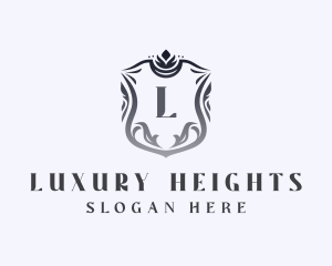 Luxury Ornamental Crest logo design