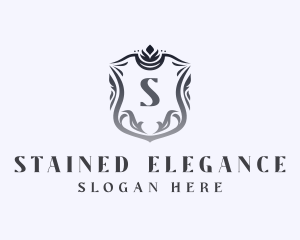 Luxury Ornamental Crest logo design