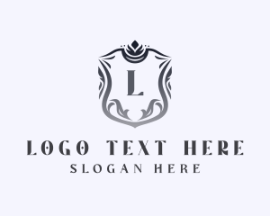 Crest - Luxury Ornamental Crest logo design