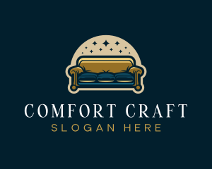 Upholstery - Upholstery Seat Furniture logo design