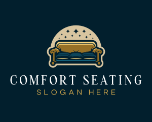 Upholstery Seat Furniture logo design