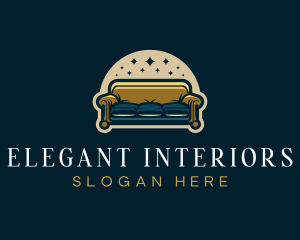 Upholstery Seat Furniture logo design