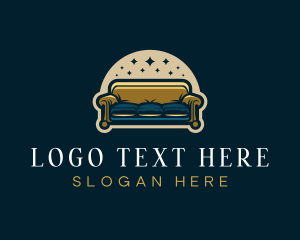 Lounge - Upholstery Seat Furniture logo design