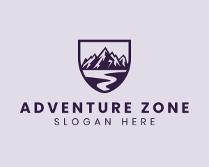 Travel Adventure Mountain logo design