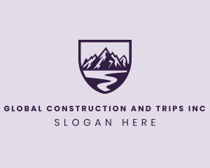 Tourist - Travel Adventure Mountain logo design