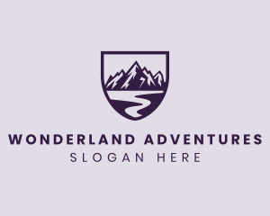 Travel Adventure Mountain logo design