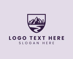 Peak - Travel Adventure Mountain logo design