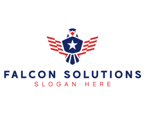 Eagle Veteran USA logo design