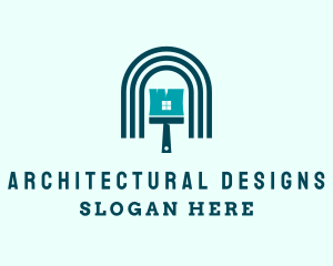 Arch - Home Arch Painting logo design