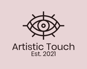 Mystical Tarot Eye  logo design