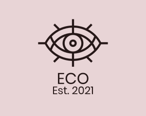 Mystical Tarot Eye  logo design