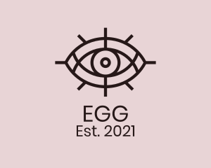 Mystical Tarot Eye  logo design