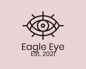 Mystical Tarot Eye  logo design