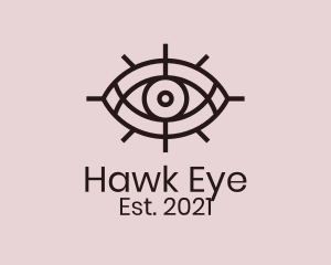 Mystical Tarot Eye  logo design