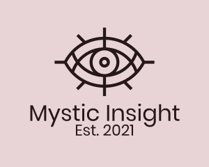 Tarot - Mystical Tarot Eye logo design