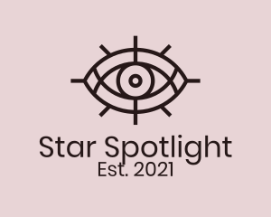 Mystical Tarot Eye  logo design