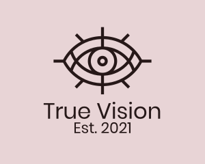 Mystical Tarot Eye  logo design