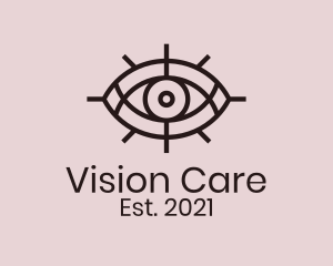 Ophthalmology - Mystical Tarot Eye logo design