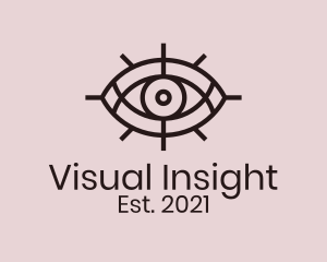 Visualization - Mystical Tarot Eye logo design
