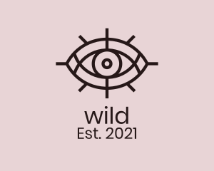 Mystical Tarot Eye  logo design