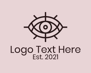 Ophthalmologist - Mystical Tarot Eye logo design