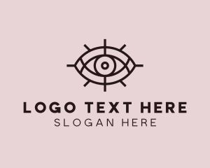 Mystical Tarot Eye  logo design