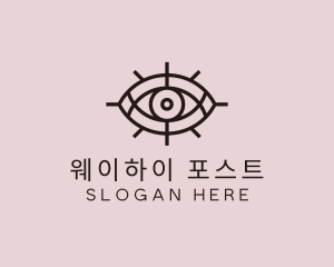 Mystical Tarot Eye  logo design