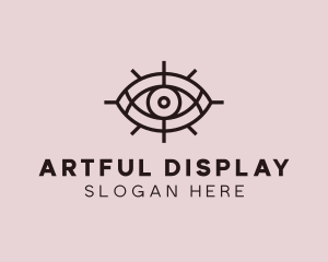 Mystical Tarot Eye  logo design