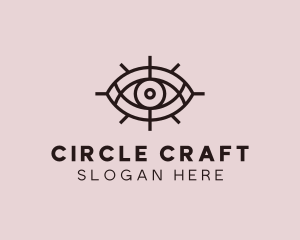 Mystical Tarot Eye  logo design