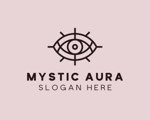 Mystical Tarot Eye  logo design