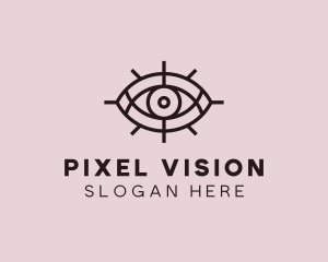 Mystical Tarot Eye  logo design