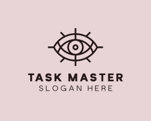 Mystical Tarot Eye  logo design