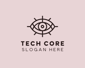 Mystical Tarot Eye  logo design