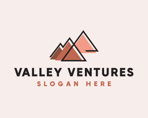 Valley - Mountain Valley Trekking logo design