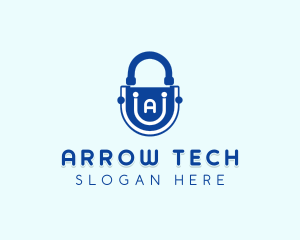 Security Lock Technology logo design