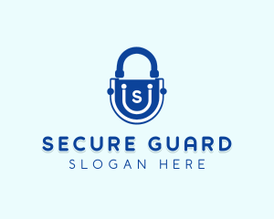 Security Lock Technology logo design