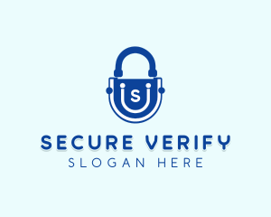 Security Lock Technology logo design