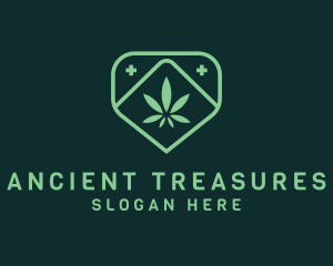 Medicinal Marijuana Cannabis logo design