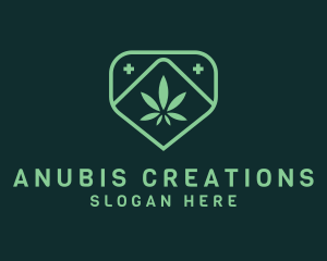 Medicinal Marijuana Cannabis logo design