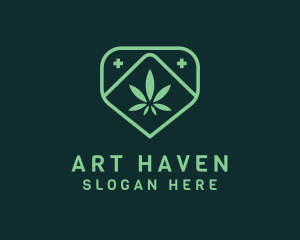 Medicinal Marijuana Cannabis logo design