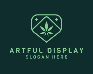 Medicinal Marijuana Cannabis logo design