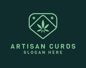 Medicinal Marijuana Cannabis logo design