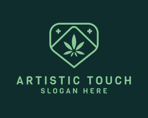 Medicinal Marijuana Cannabis logo design