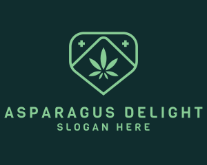 Medicinal Marijuana Cannabis logo design