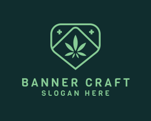 Medicinal Marijuana Cannabis logo design