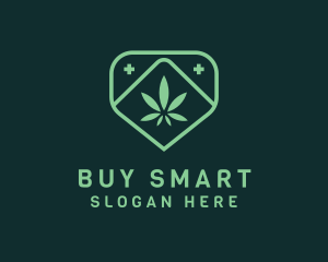 Medicinal Marijuana Cannabis logo design