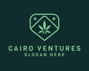 Medicinal Marijuana Cannabis logo design