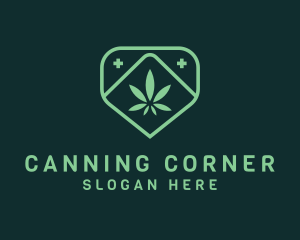 Medicinal Marijuana Cannabis logo design